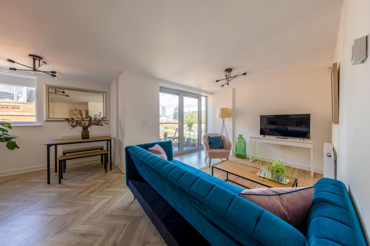 Central Shoreditch Flat By Box Park & Spitalfields Market London Bagian luar foto