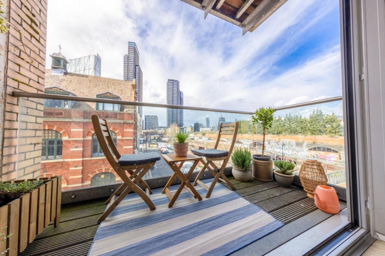 Central Shoreditch Flat By Box Park & Spitalfields Market London Bagian luar foto